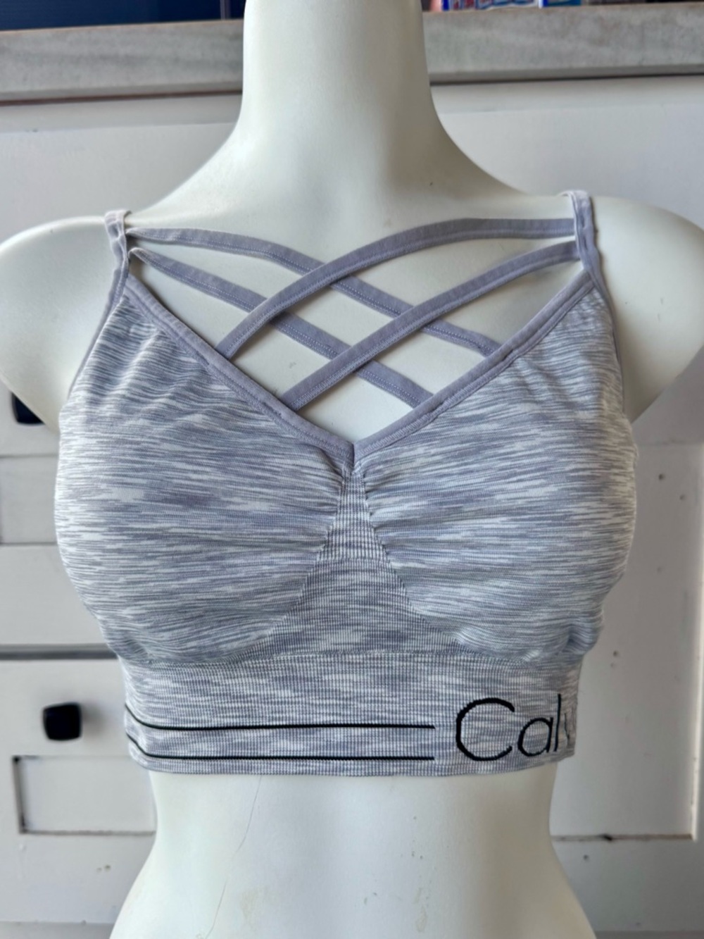 Calvin Klein Performance Strappy Sports Bra S/M
